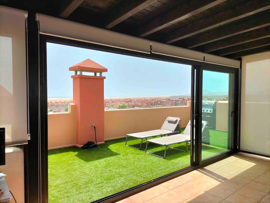 Oceanview Retreat Corralejo Apartment Exterior foto